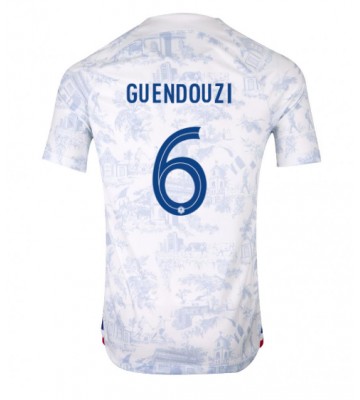 Frankrig Matteo Guendouzi #6 Replika Udebanetrøje VM 2022 Kortærmet